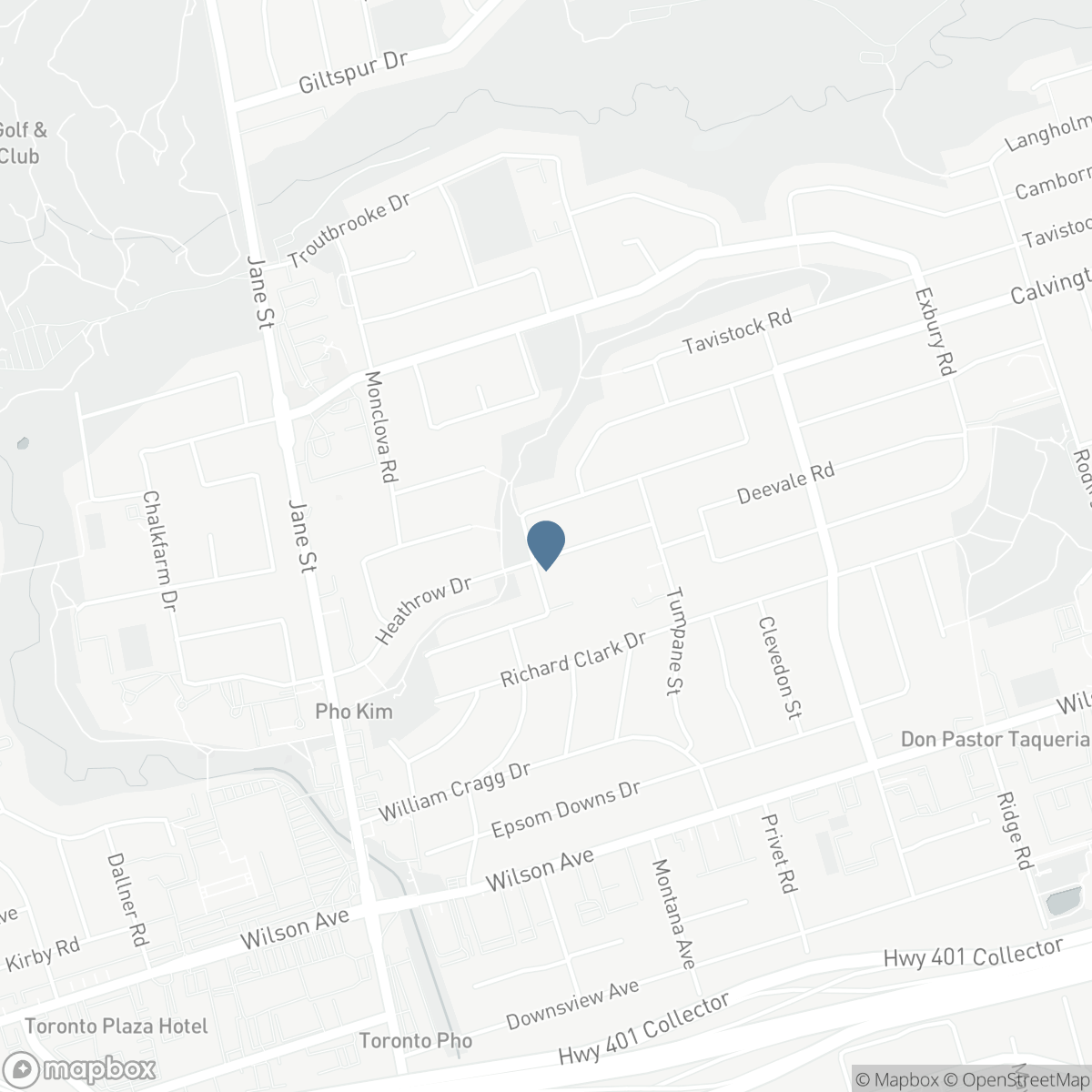 90 HEATHROW DRIVE, Toronto, Ontario M3M 1X3